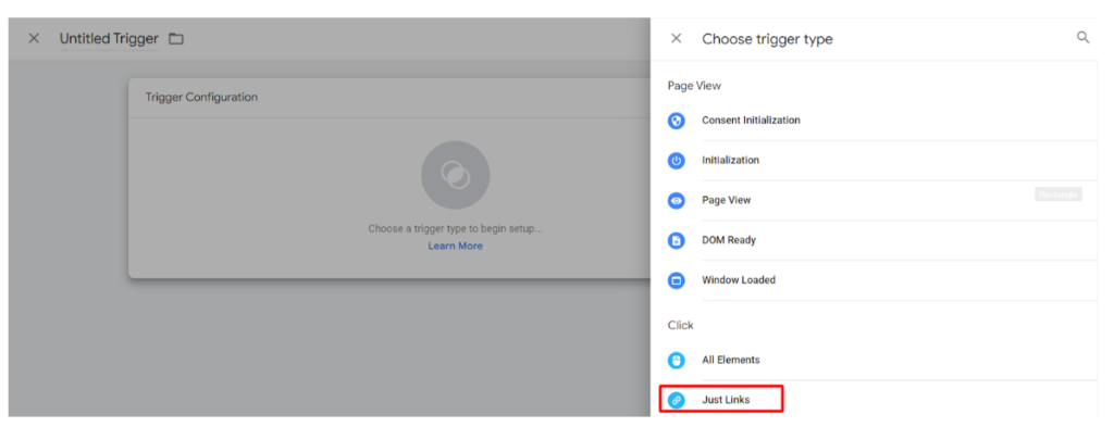 Click Tracking with GTM